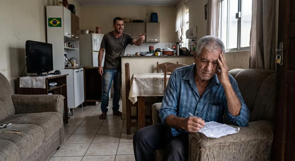 Idoso tem casa invadida e móveis vendidos pelo próprio filho recém-saído da prisão em Linhares