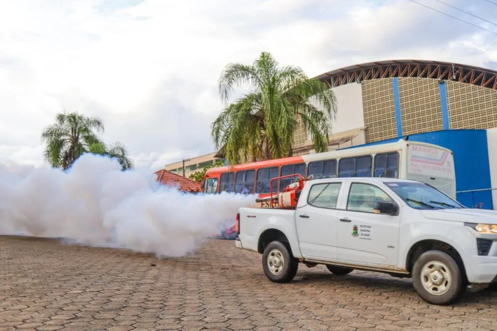 Carro fumacê passa por nove regiões de Linhares nesta semana
